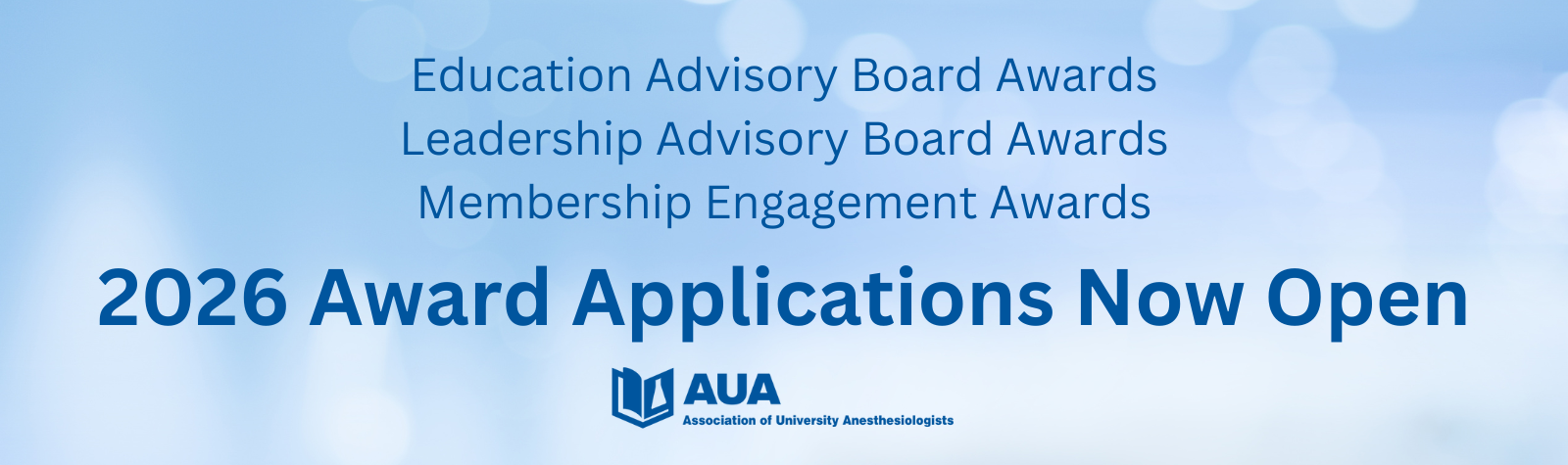 Call for Award Nominations